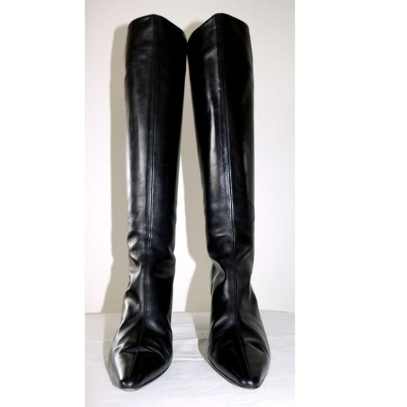 //Host Pick// Salvatore Ferragamo Gancini Knee-High Boots - Picture 2 of 9